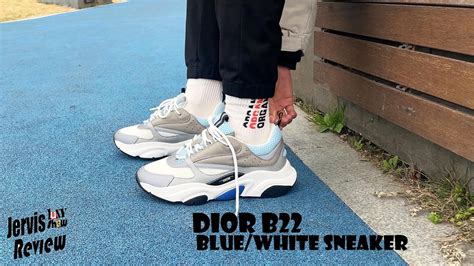 dior b22 suola|white and blue b22.